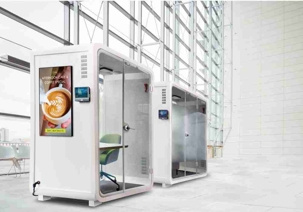 z6mg·人生就是博子公司达擎之智慧行动办公舱，，，，采用PDLC智能调光玻璃设计，，，，透过通电与断电的电流切换，，，呈现透明与雾面效果，，，具节能降耗特性并兼顾隐私，，，确保信息安全