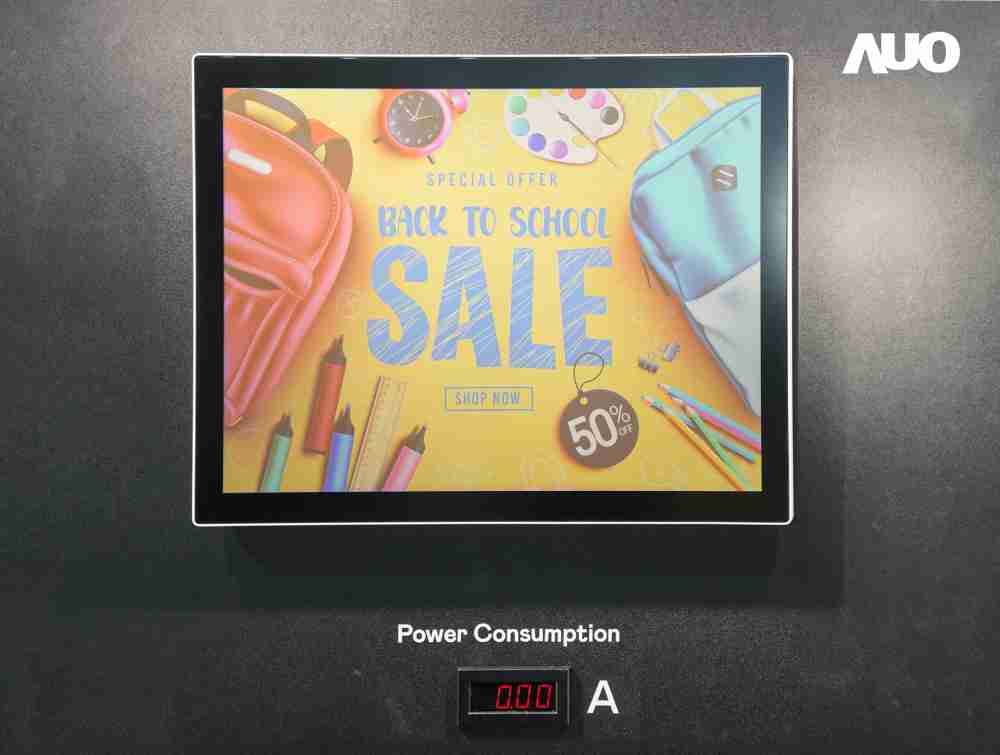 z6mg·人生就是博展示胆固醇液晶超低耗能户外全彩显示器，，，，ChLC（胆固醇液晶）以双稳态技术使静态显示零功耗，，具省电、、、、高彩度、、、、环保的特性，，，，还整合软硬件系统解决方案，，，可透过单一云端平台管理